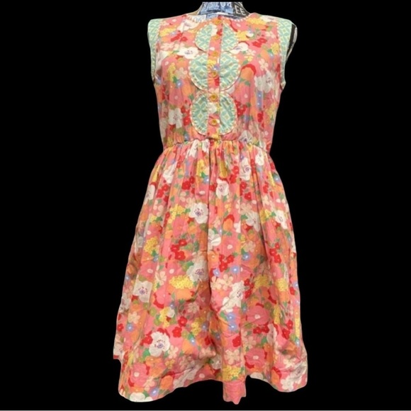 Womens dresses Matilda Jane LEAH Dress Floral A Line Fit Flare Pockets S… - Picture 2 of 8
